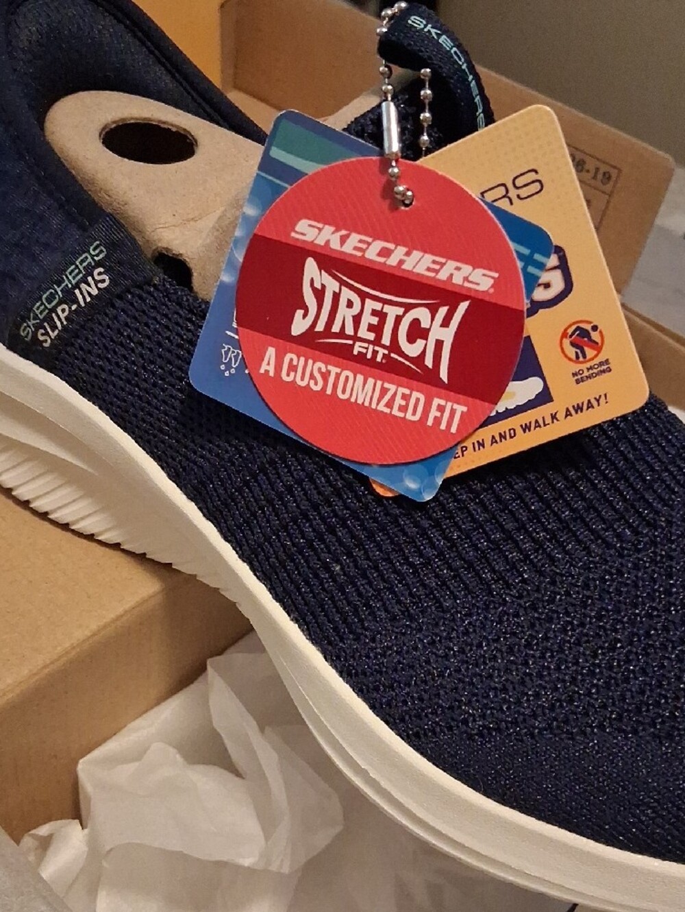 Sketchers Hands Free Slio-ins US Size 5.5W Wide FIT